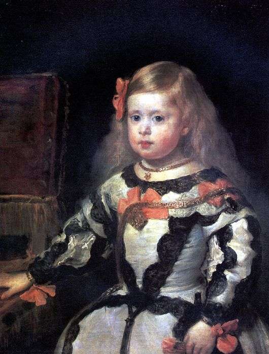 Opis obrazu Diego Velazqueza Portret infantki Małgorzaty, córki Filipa IV