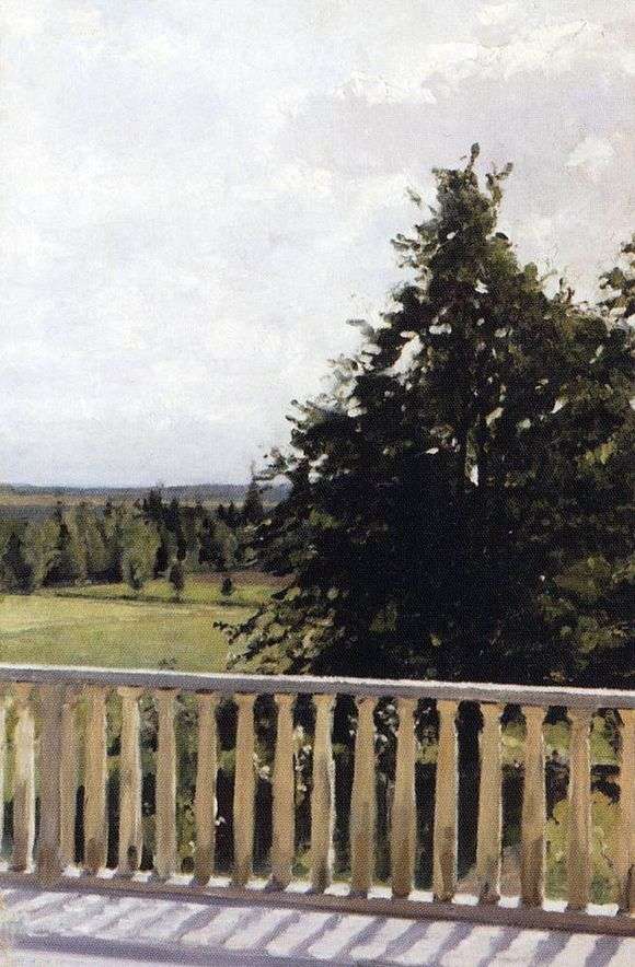Opis obrazu Walentina Serowa Balkon