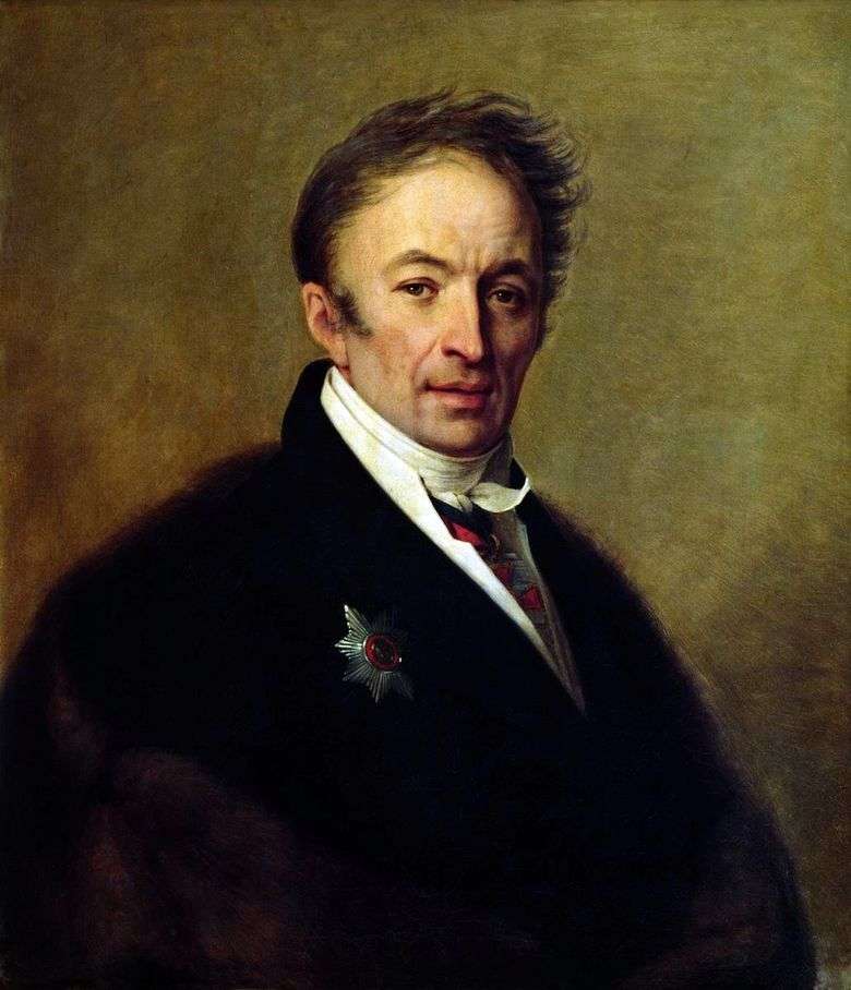 Opis obrazu Aleksieja Wenecjanowa Portret Karamzina