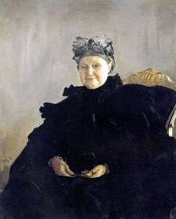 Opis obrazu Walentina Serowa Portret M. F. Morozowej