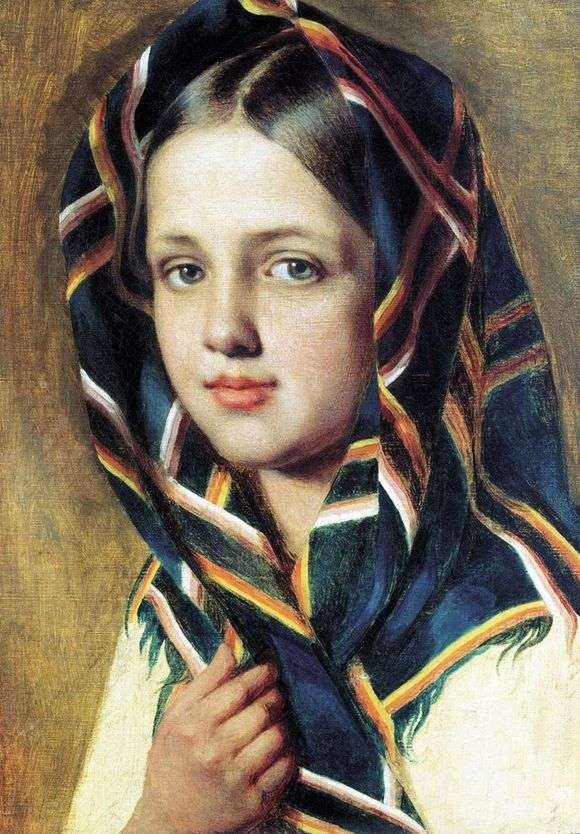 Opis obrazu Aleksieja Wenecjanowa Dziewczyna w chuście