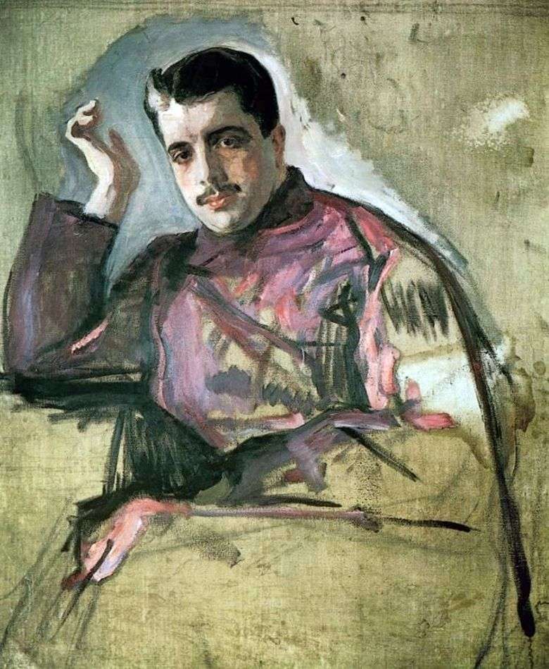 Opis obrazu Walentina Serowa Portret S. P. Diagilewa