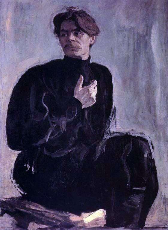 Opis obrazu Walentina Serowa Portret Maksyma Gorkiego