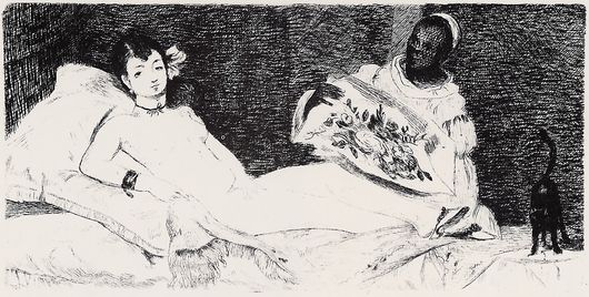 Opis obrazu Edouarda Maneta Olympia