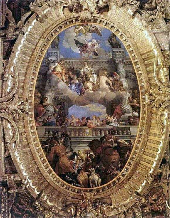 Opis obrazu Paolo Veronese Triumf Wenecji