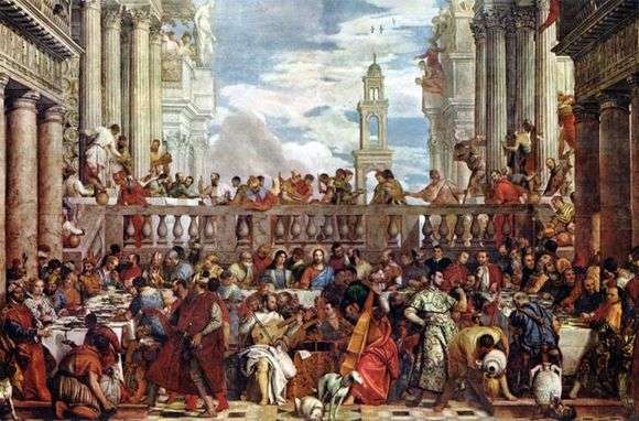 Opis obrazu Paolo Veronese Małżeństwo w Kanie Galilejskiej