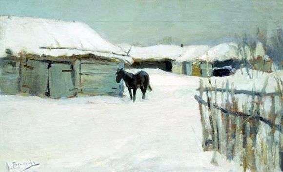 Opis obrazu Aleksieja Stiepanowa Na wsi