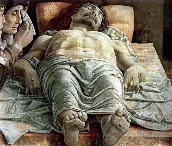 Opis obrazu Andrei Mantegny Martwy Chrystus