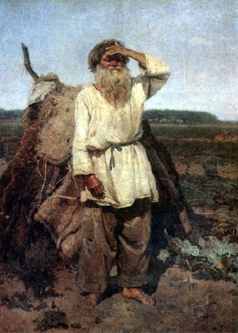 Opis obrazu Wasilija Surikowa Stary ogrodnik