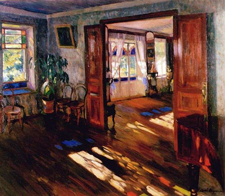 Opis obrazu Siergieja Winogradowa W domu