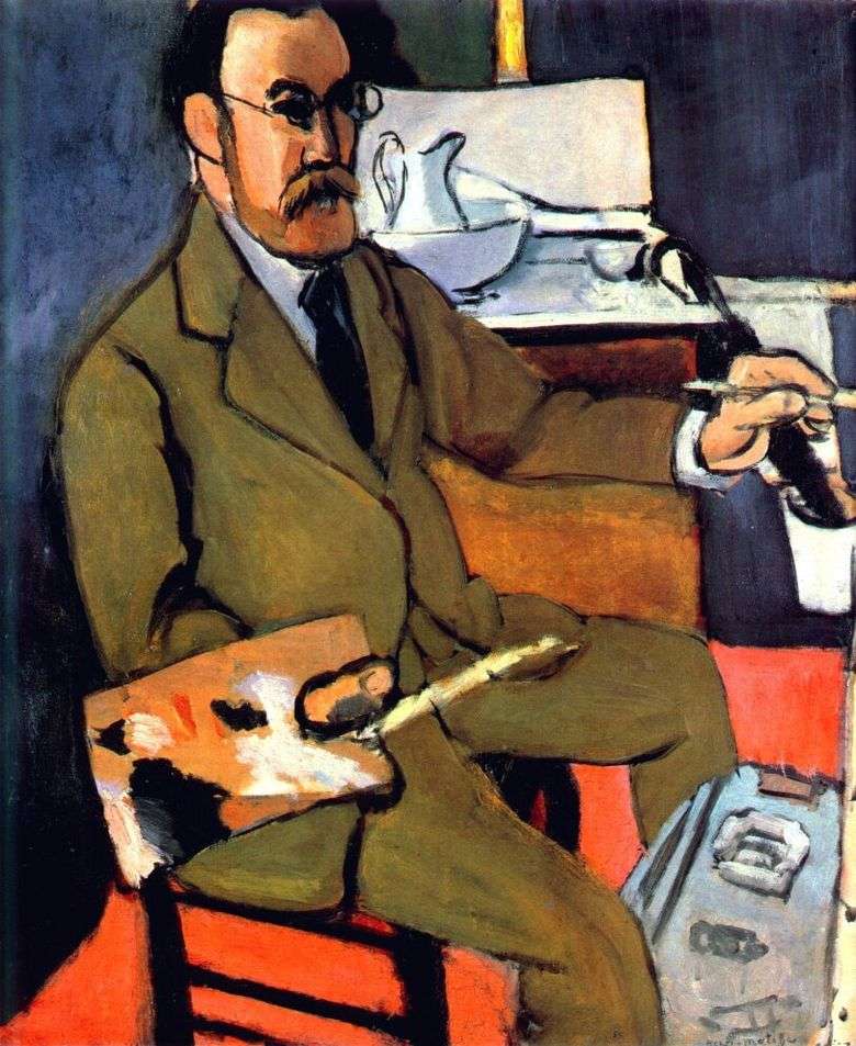 Opis obrazu Henri Matisse Autoportret
