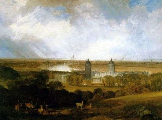 Opis obrazu Williama Turnera Londyn