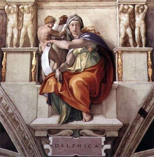 Opis obrazu Michała Anioła Buanarrotiego Sybilla Delficka