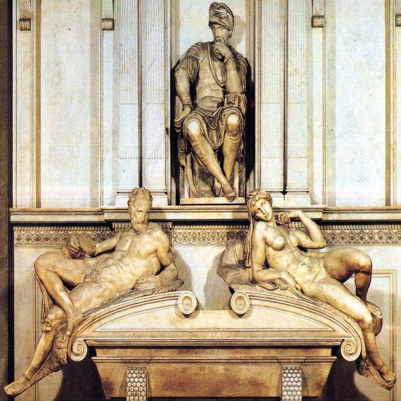 Opis rzeźby Michała Anioła Grób Lorenza Medici