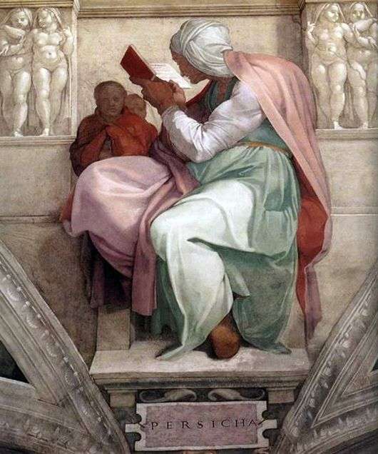 Opis obrazu Michała Anioła Buonarrotiego Perska Sybilla