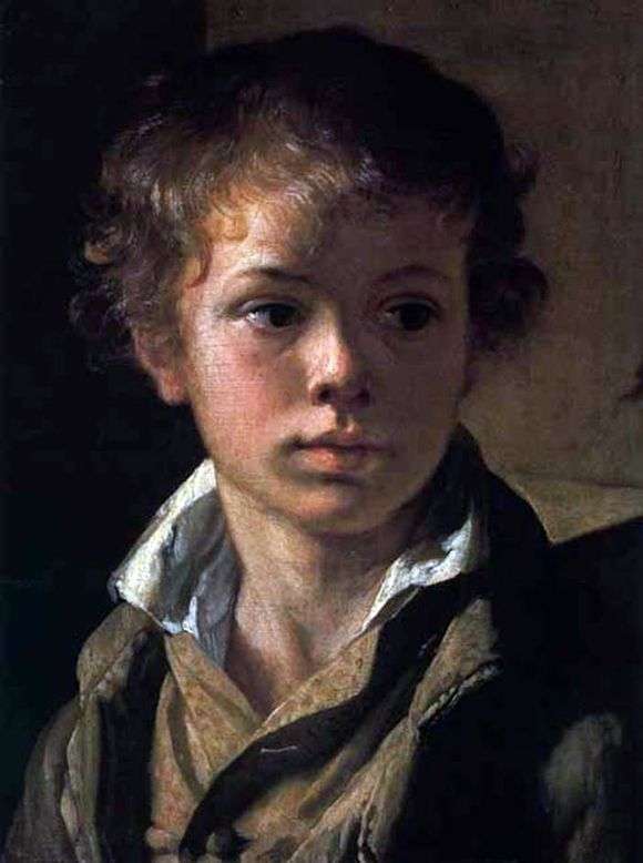 Opis obrazu Wasilija Tropinina Portret syna artysty, Arseny