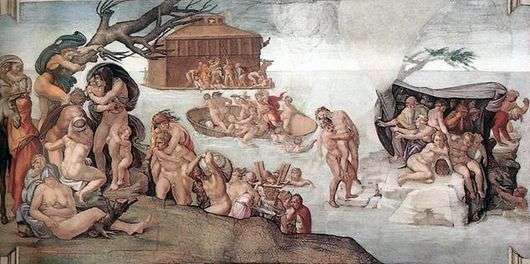 Opis obrazu Michała Anioła Buonarrotiego The Flood