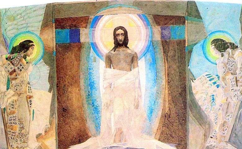 Opis obrazu Michaiła Vrubela Zmartwychwstanie