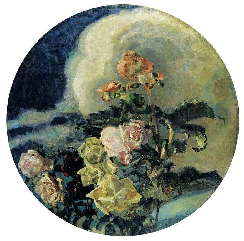 Opis obrazu Michaiła Vrubela Róże i lilie