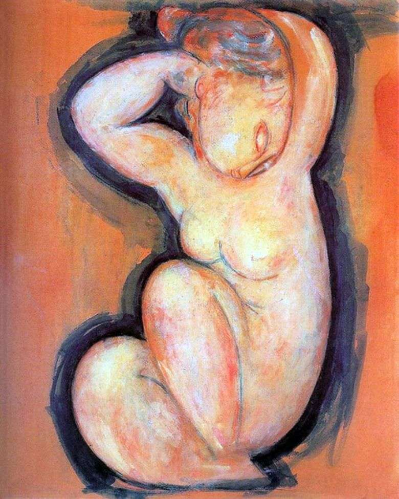 Opis obrazu Amedeo Modiglianiego Kariatyda