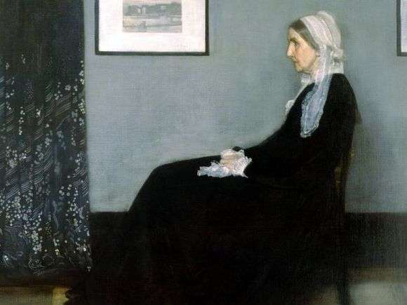 Opis obrazu Jamesa Whistlera Portret matki