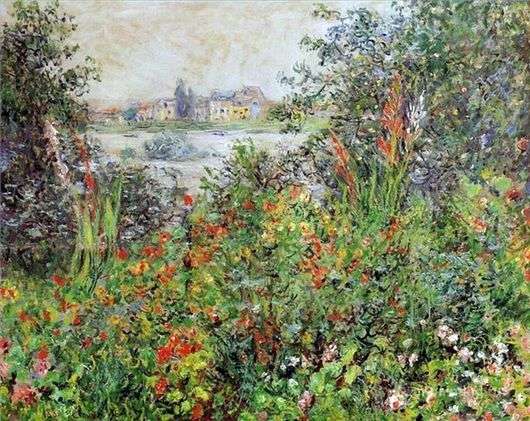 Opis obrazu Claudea Moneta Kwiaty