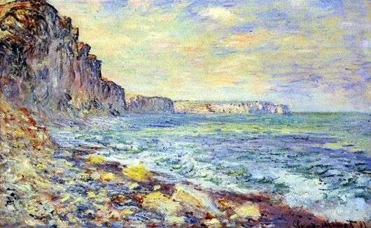 Opis obrazu Claudea Moneta By the Sea