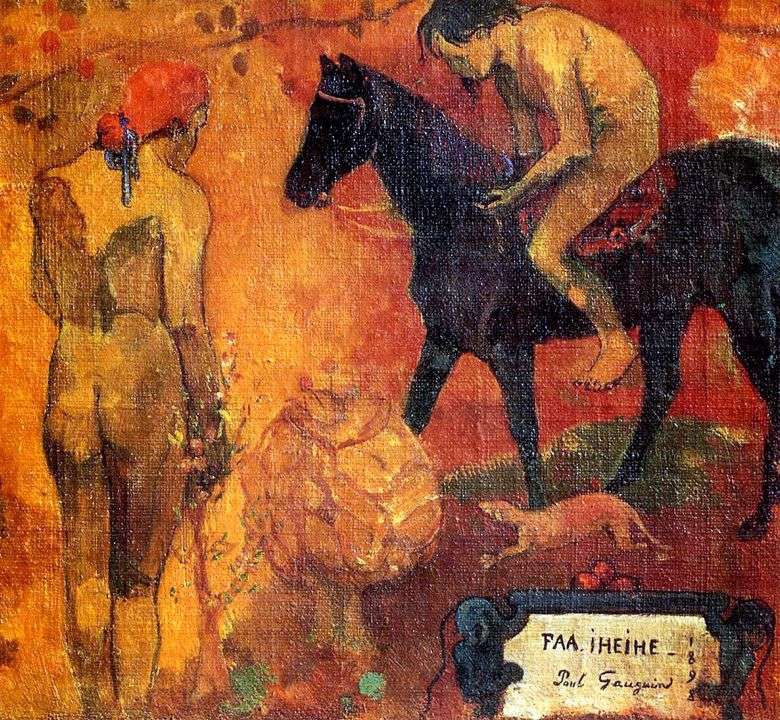 Opis obrazu Paula Gauguina Tahitian pastoral