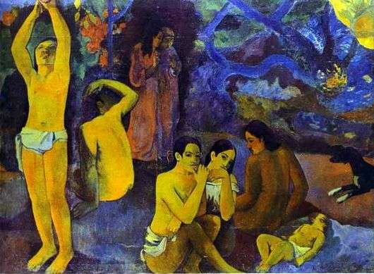 Opis obrazu Paula Gauguina Skąd się wzięliśmy? Kim jesteśmy? Gdzie idziemy?
