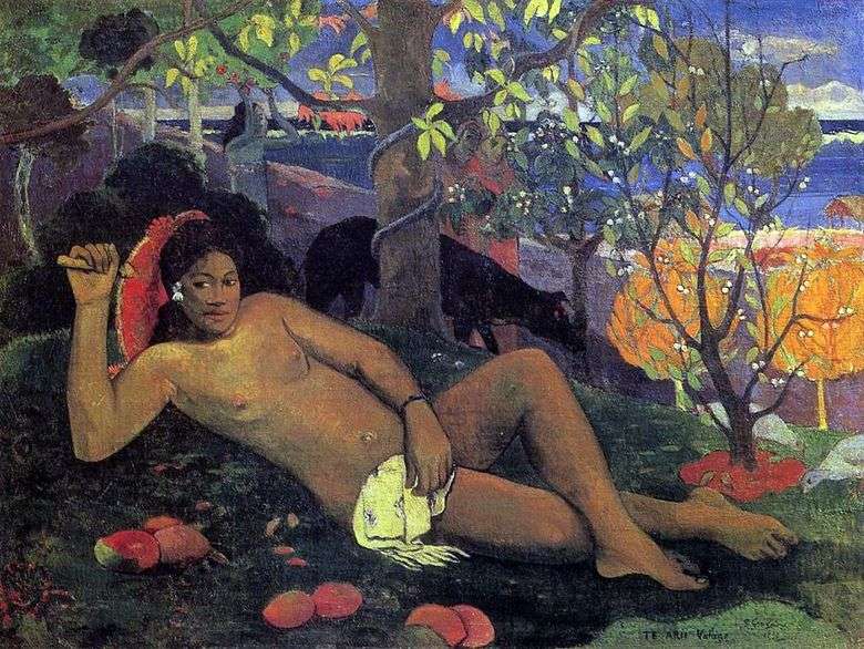 Opis obrazu Paula Gauguina Żona króla