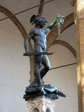Opis rzeźby Benvenuto Celliniego Perseusz