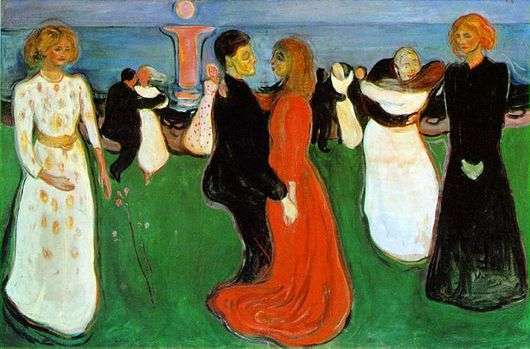 Opis obrazu Edvarda Muncha Dance of Life