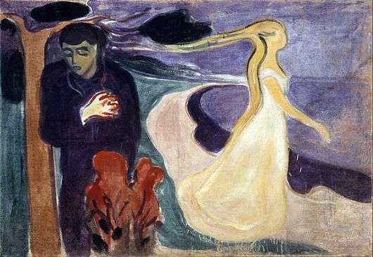 Opis obrazu Edvarda Muncha Rozstanie
