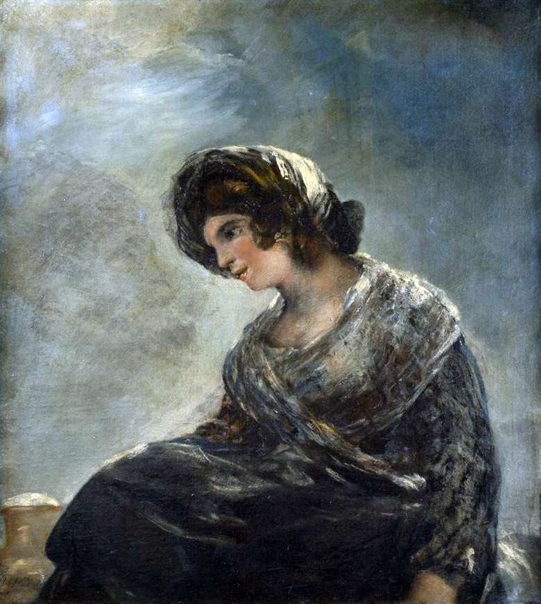 Opis obrazu Francisco de Goya Mleczarka z Bordeaux