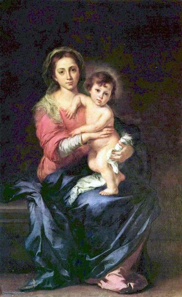 Opis obrazu Bartolomeo Murillo Madonna