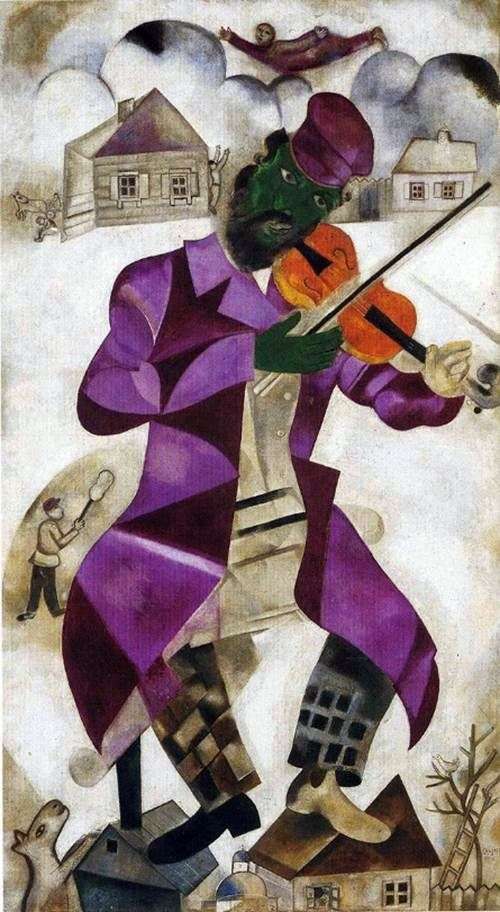 Opis obrazu Marca Chagalla Muzyka