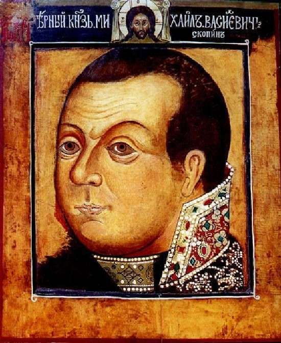 Opis obrazu Parsuna księcia M. V. Skopin Shuisky