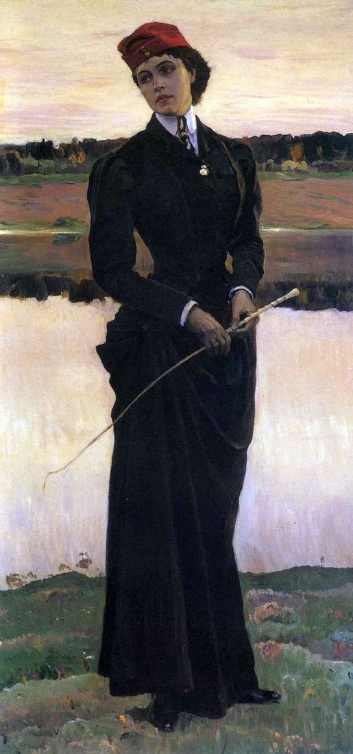 Opis obrazu Michaiła Niestierowa Portret córki O. M. Nesterovej