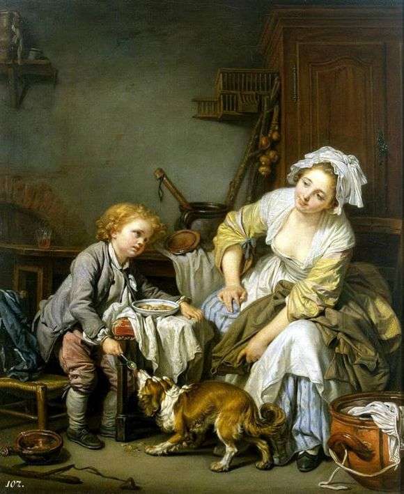 Opis obrazu Jean Baptiste Greuze Rozpieszczone dziecko