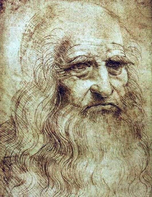 Opis obrazu Leonarda da Vinci Autoportret