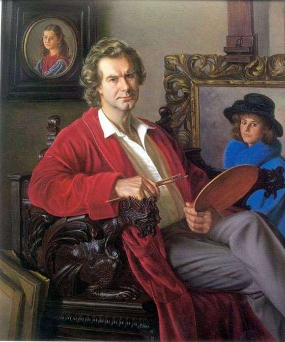 Opis obrazu Aleksieja Szyłowa Autoportret
