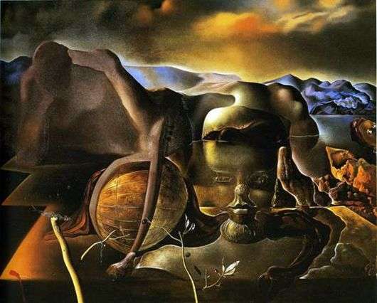 Opis obrazu Salvadora Dali Niekończąca się tajemnica