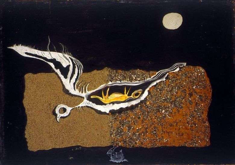 Opis obrazu Salvadora Dali Ptak