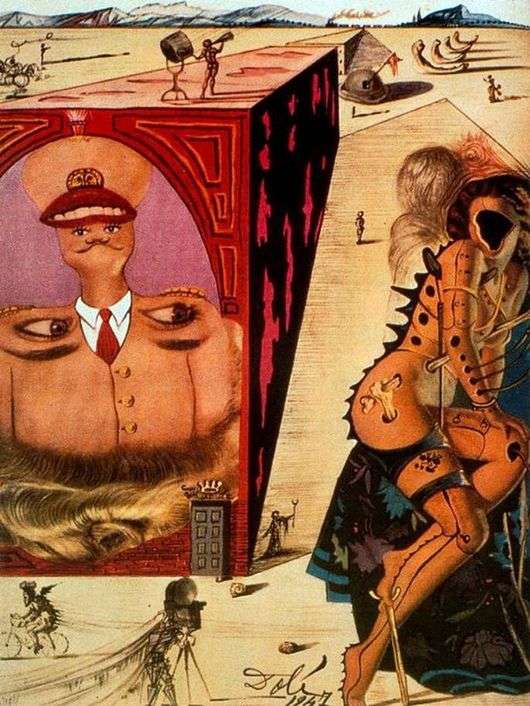 Opis obrazu Salvadora Dali Hollywood