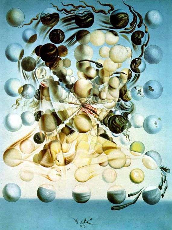 Opis obrazu Salvadora Dali Galatea of ​​Spheres