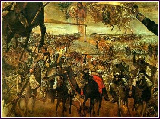 Opis obrazu Salvadora Dali Bitwa pod Tetuanem