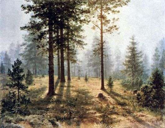 Opis obrazu Iwana Szyszkina Mgła w lesie