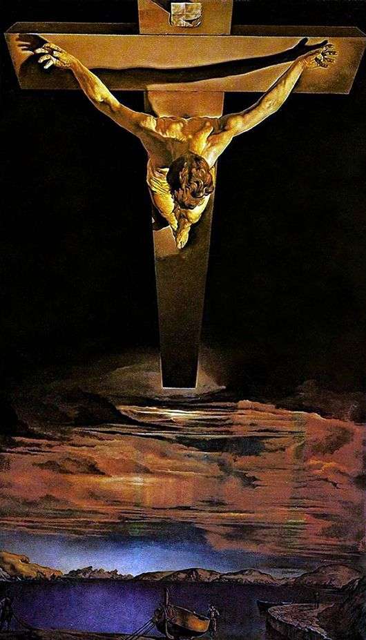 Opis obrazu Salvadora Dali Ukrzyżowanie Chrystusa według św. Jana